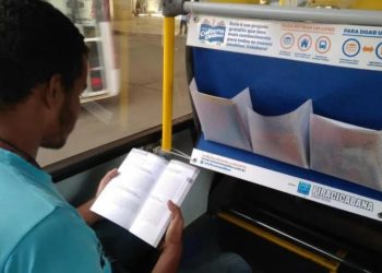 Diário do Transporte – Iniciativa, que depende de doações, já arrecadou mais de 170 mil livros